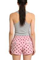 Women's Polka-dot Pattern High-waist Shorts