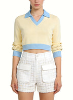 Women's Elegant Pocket High-waist Shorts