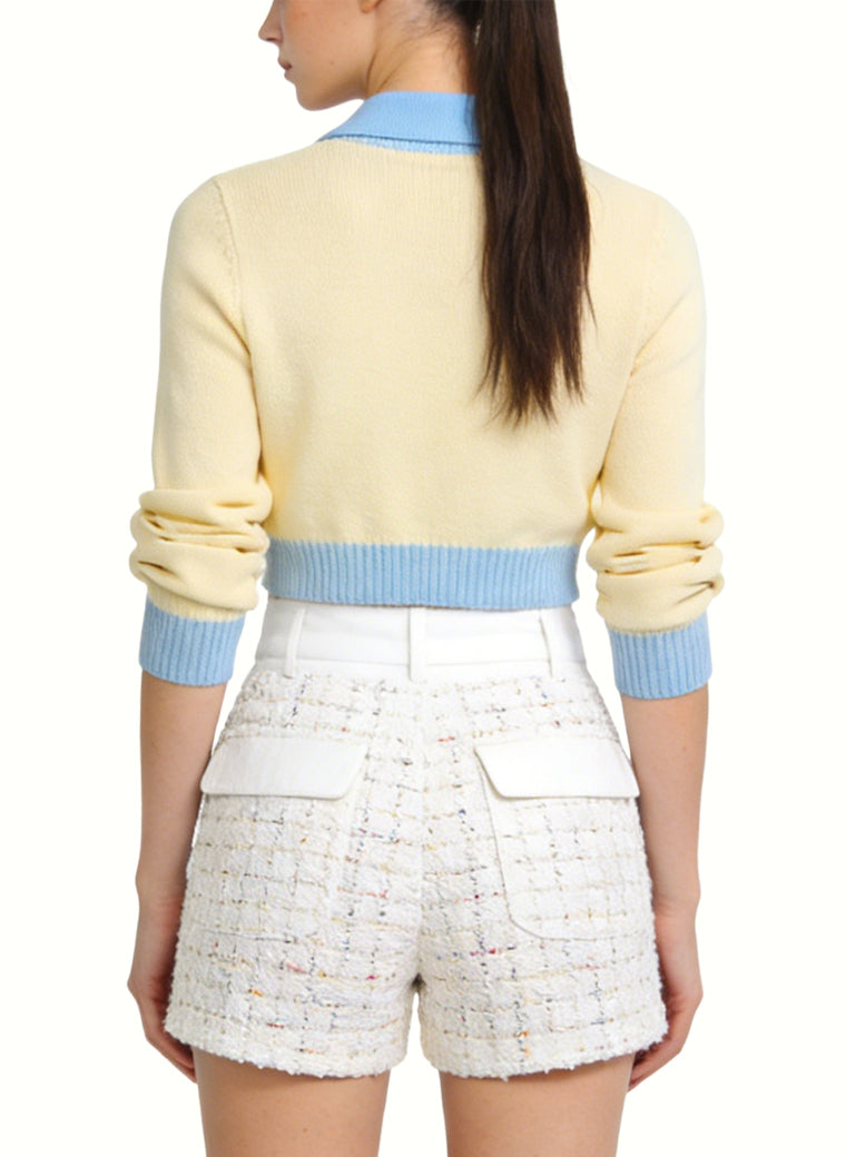 Women's Elegant Pocket High-waist Shorts