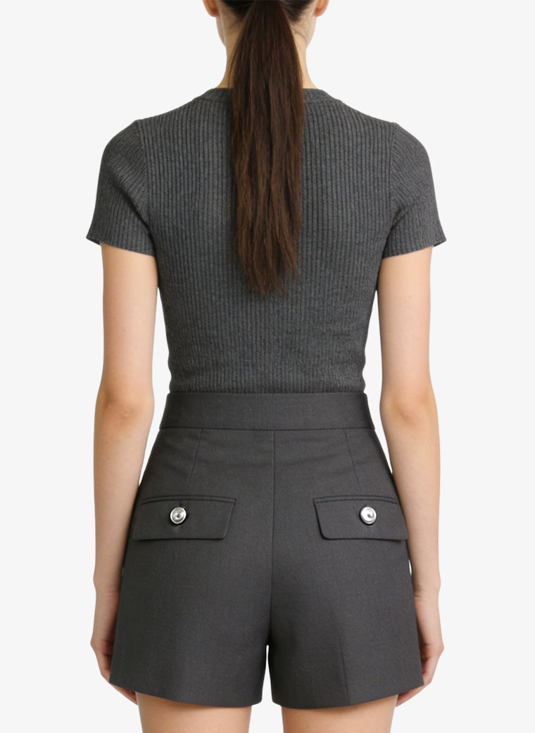 Women's Pocket High-waist Shorts