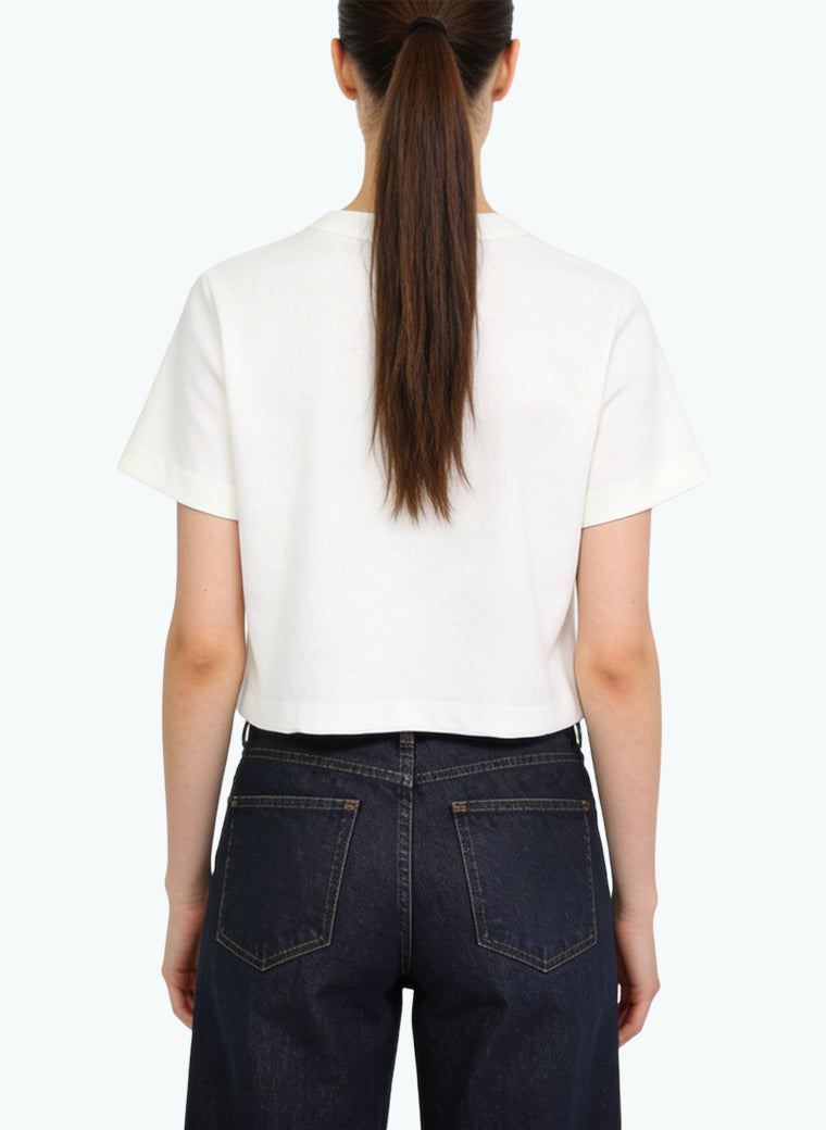 Women's Graphic-print Crew-neck Short Sleeve Top