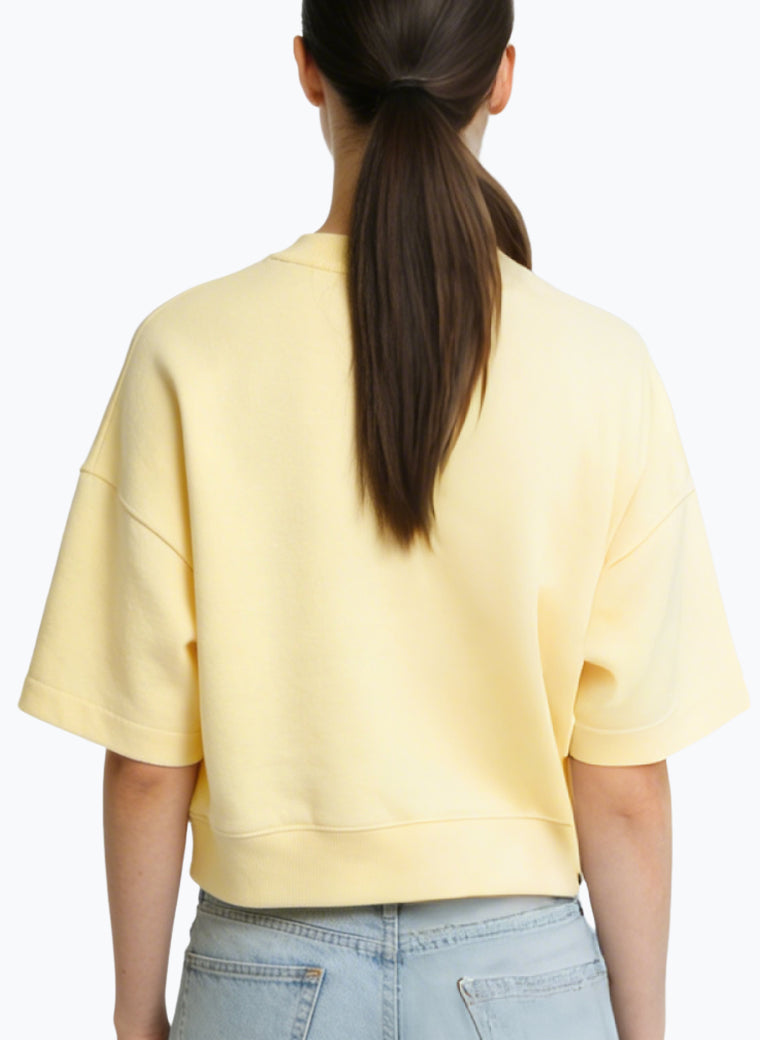 Women's Casual Oversized Crew-neck Top