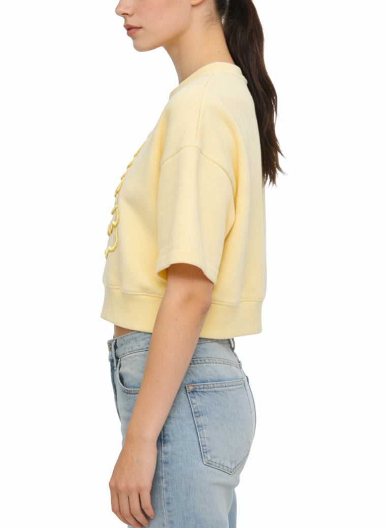 Women's Casual Oversized Crew-neck Top