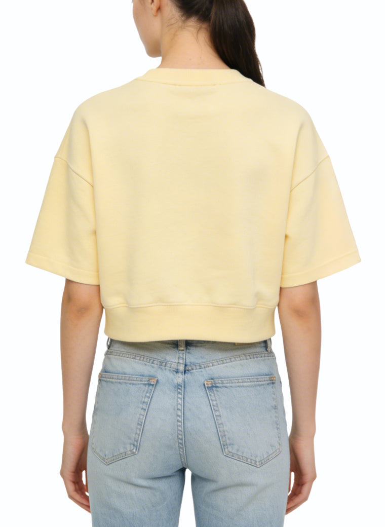 Women's Casual Oversized Crew-neck Top