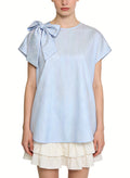 Women's Elegant Minimalist Short Sleeve Top