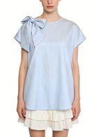 Women's Elegant Minimalist Short Sleeve Top