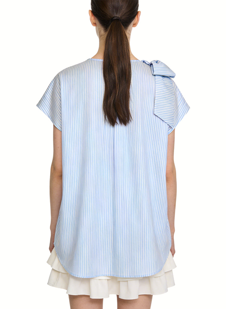 Women's Elegant Minimalist Short Sleeve Top