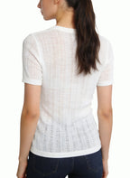 Women's Asymmetrical Wrap-front Top