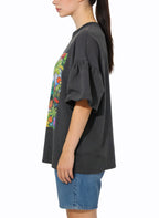 Women's Oversized Casual Short Sleeve Top