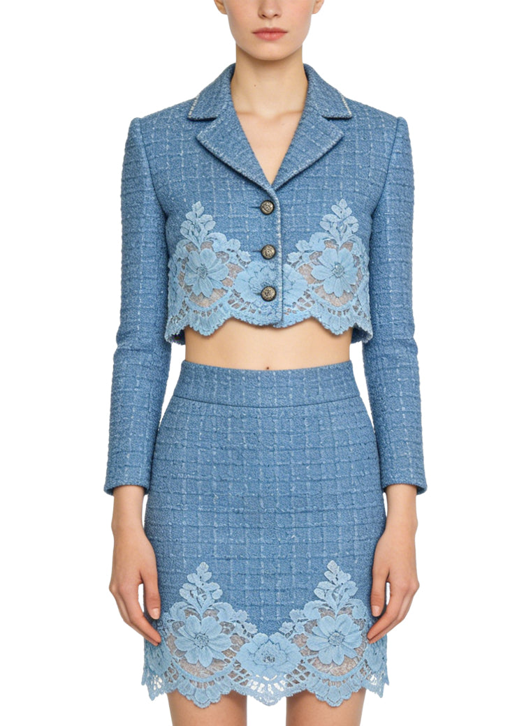 Gentle and Stylish Two-Piece Set