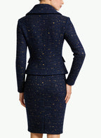 Women's Retro and Sophisticated Two-Piece Set