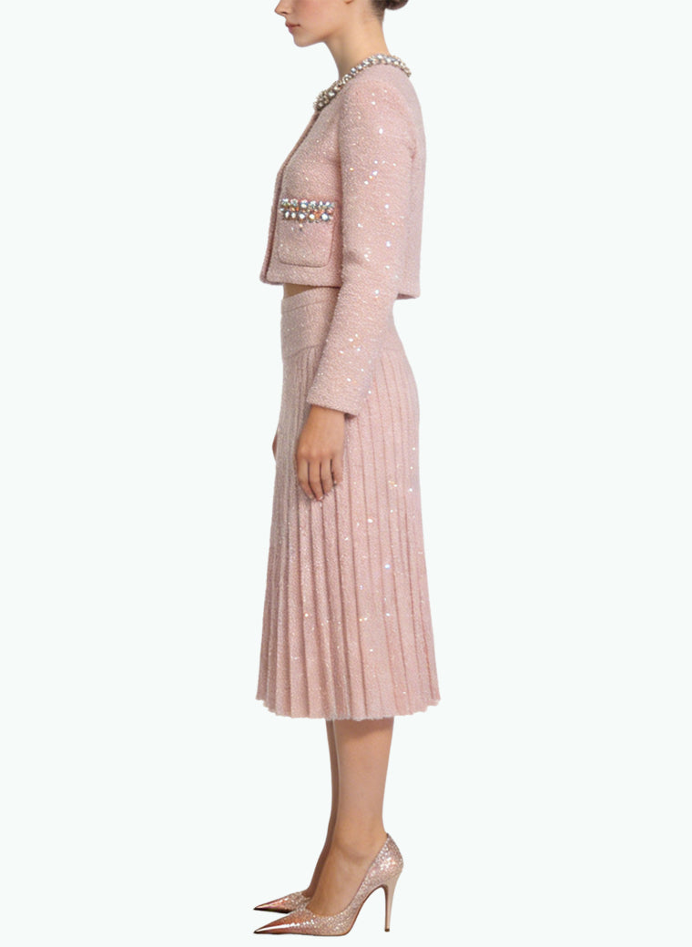 Women's Evening Gown Two-Piece Set