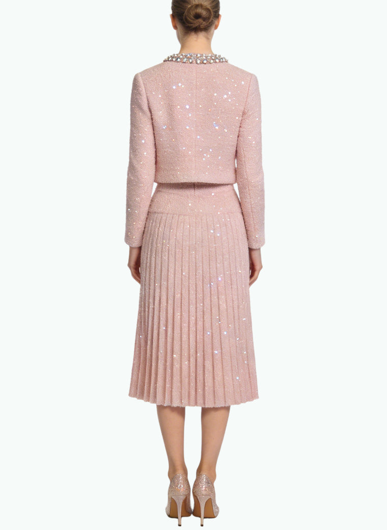 Women's Evening Gown Two-Piece Set