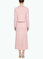 Women's Sweet Style Jacket and Skirt Two-Piece Set