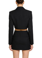 Stylish Jacket and Skirt Casual Two-Piece Set