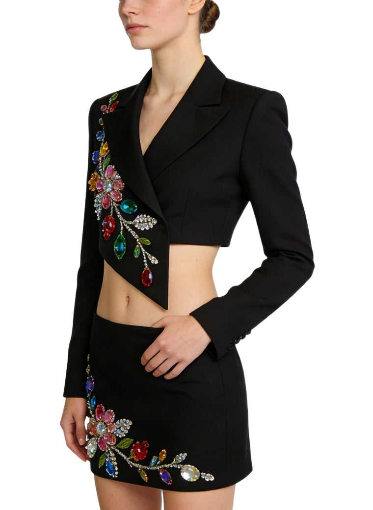 Women's Unique Design Jacket and Skirt Two-Piece Set