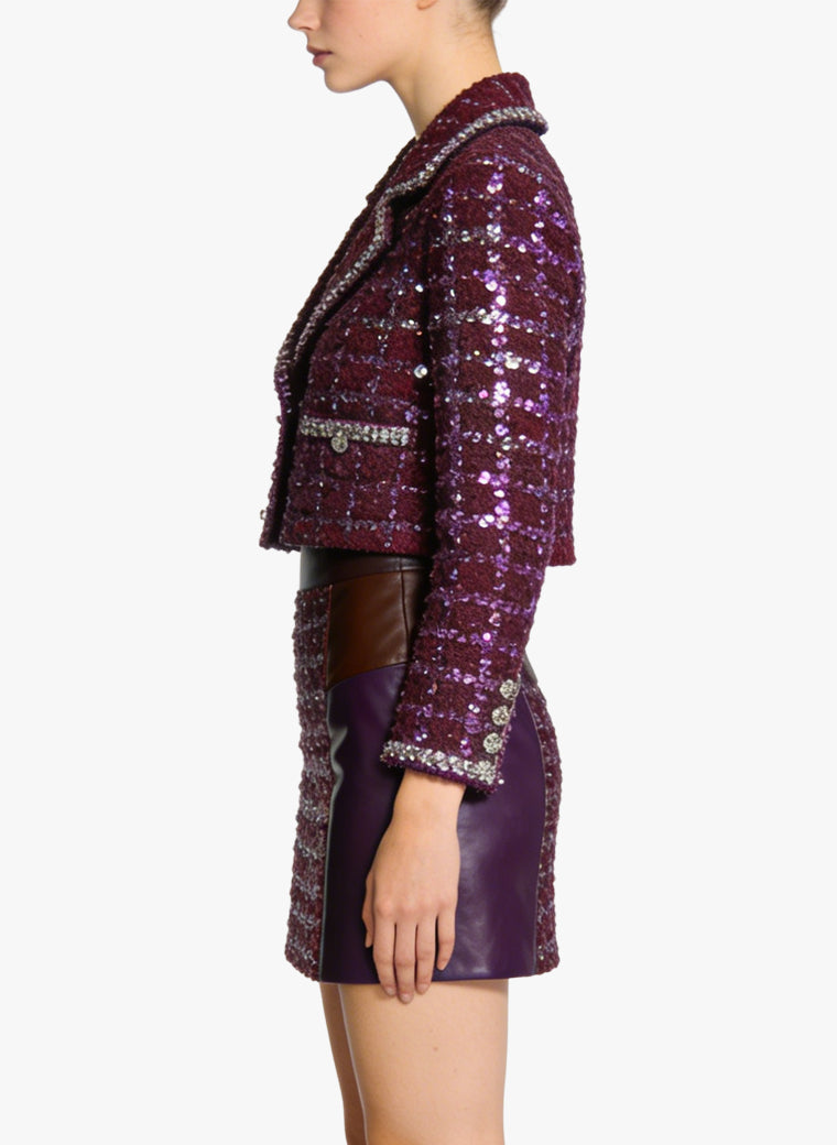 Suit Jacket and Pencil Skirt Elegant Style Two-Piece Set