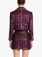 Suit Jacket and Pencil Skirt Elegant Style Two-Piece Set