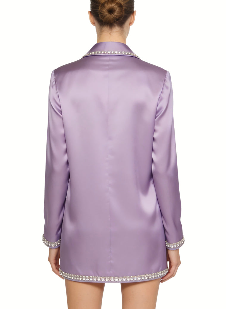 Women's High-Waisted Jacket and Skirt Two-Piece Set
