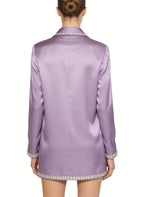 Women's High-Waisted Jacket and Skirt Two-Piece Set