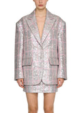 Suit Collar Jacket and High-Waisted Skirt Fashionable Two-Piece Set