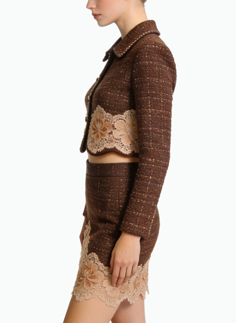 Women's Retro and Elegant Two-Piece Set