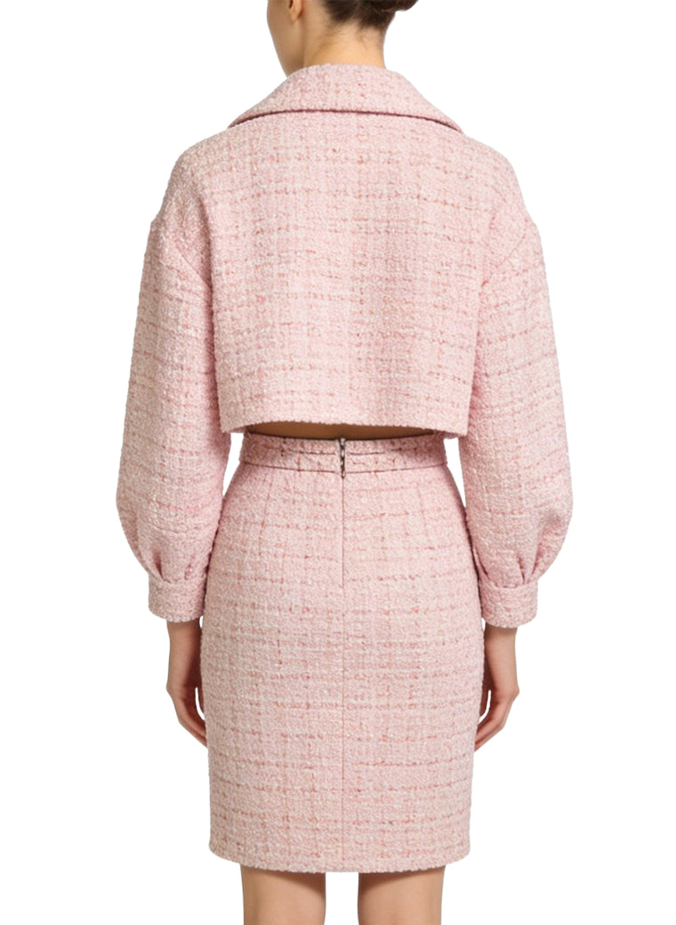 Women's Chic and Stylish Jacket and Skirt Two-Piece Set
