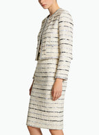 Luxury and Elegant Jacket and Skirt Two-Piece Set