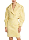Sweet and Fresh Two-Piece Jacket and Skirt Set