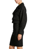 Versatile Commuter Two-Piece Jacket and Skirt Set