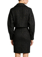 Versatile Commuter Two-Piece Jacket and Skirt Set