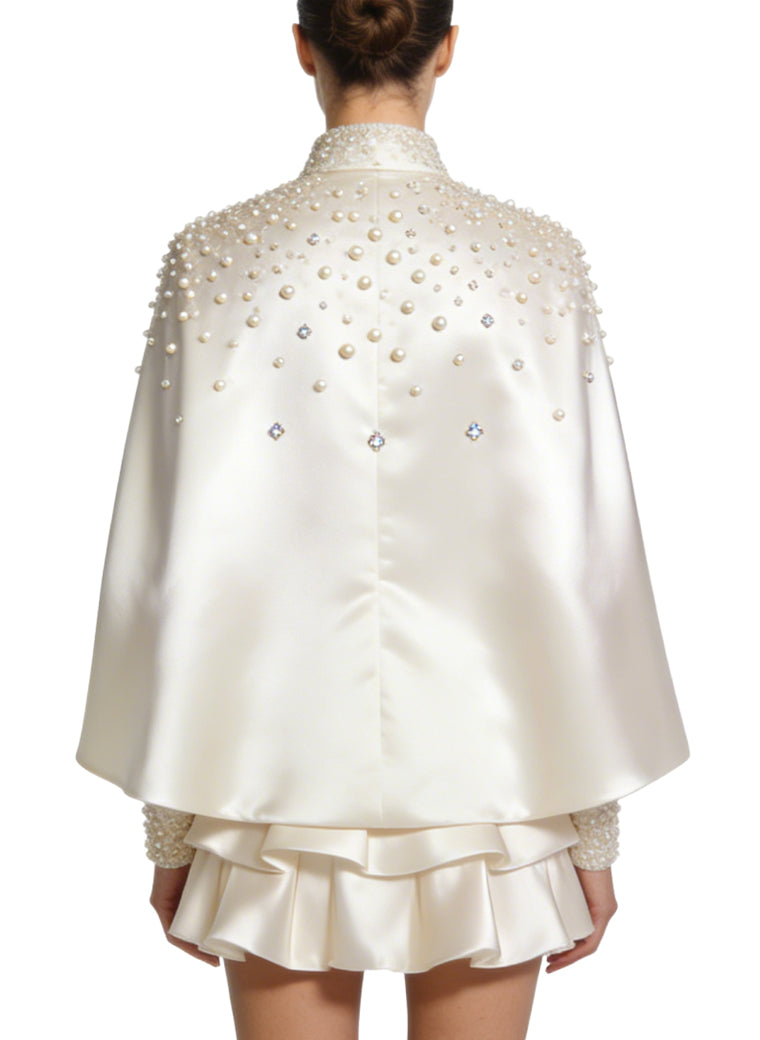 Evening Gown Two-Piece Jacket and Skirt Set